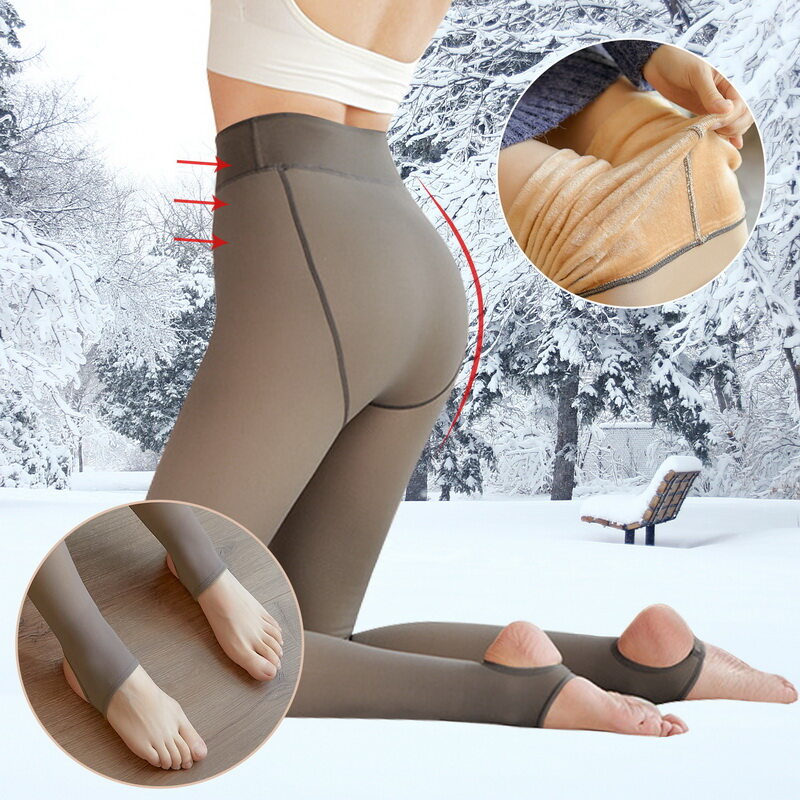 Fashion Winter Leggings For Women To Wear Thin Leggings Stockings Bare Legs Tights And Thin All-In-One Pantyhose Leggings Elastic Slim Sexy Pants Leggings