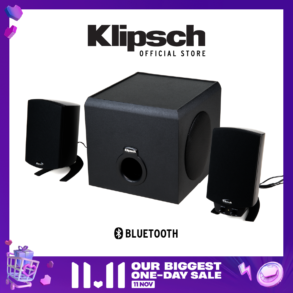 Klipsch Promedia 2.1 Bluetooth Speaker (For Gaming, Movies and Music)