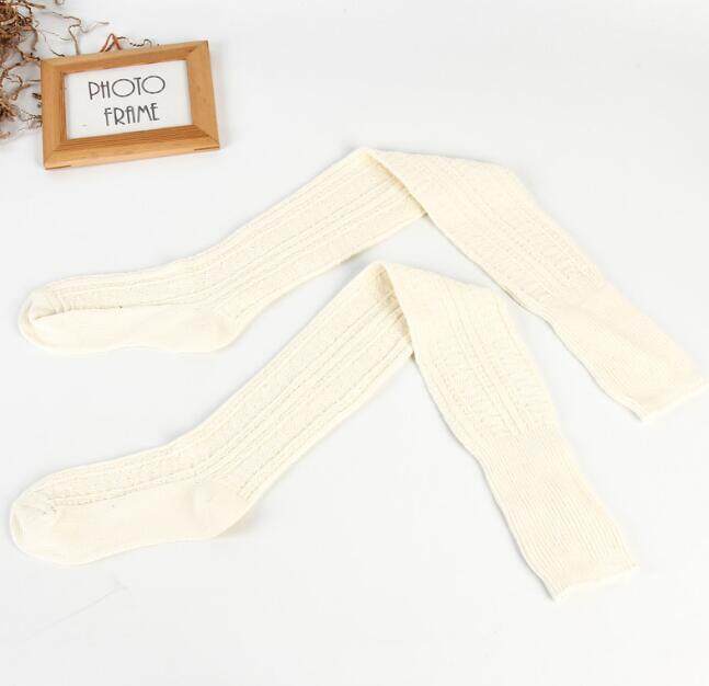 Yingbao Korean style Long Socks Thick Women Thigh High Over The Knee Winter warm Cotton knitted ladies Casual Boot Stockings Leg Warmers White Black Maroon Dark Blue Grey