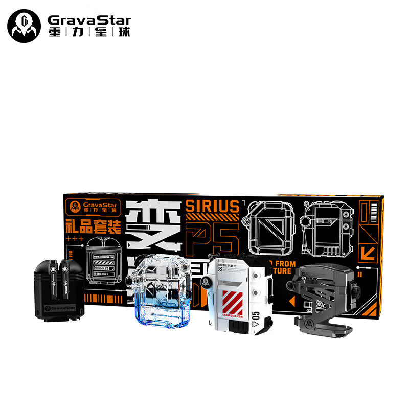 Original Gravastar Sirius P5 Bluetooth 5.2 Earphones ENC Noise Reduction Wireless Earbud Low Latency Gaming Earphones