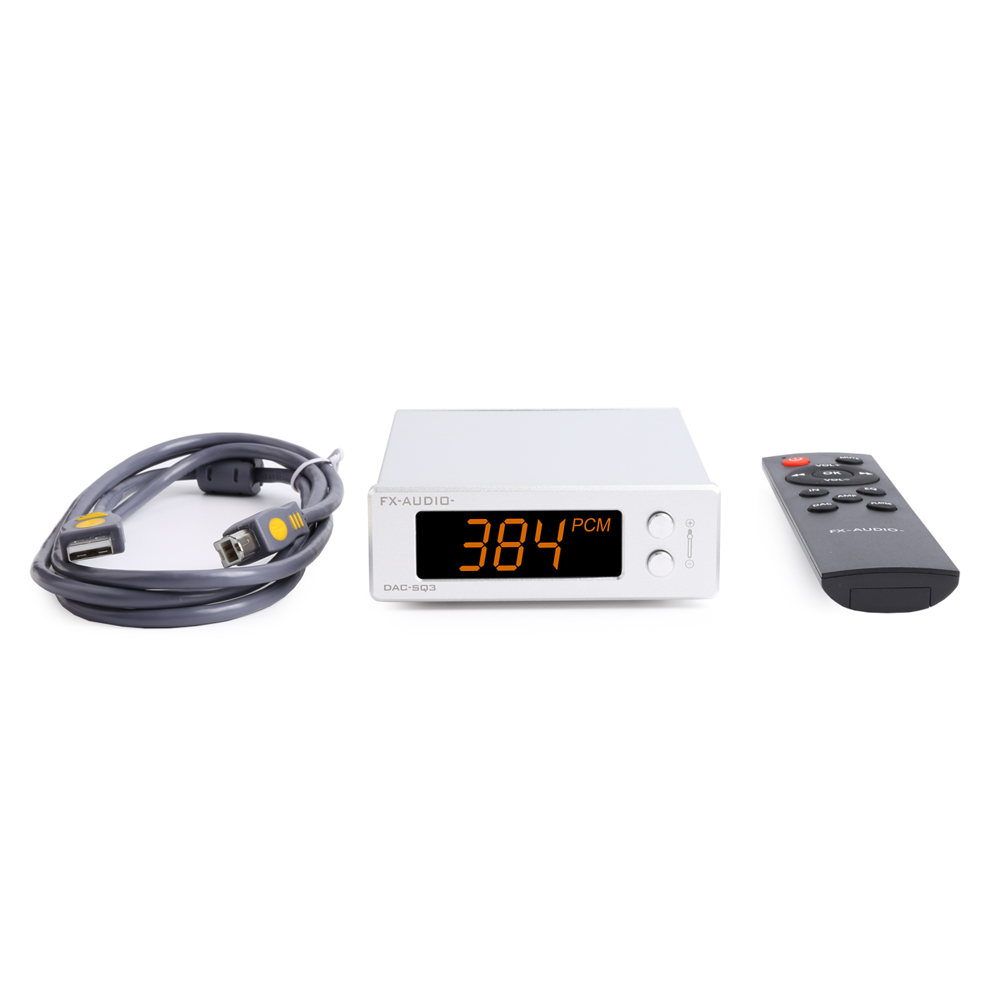 FX-AUDIO DAC-SQ3 MINI USB DAC ES9038Q2M XMOS XU208 LM49720A PCM 32Bit/384kHz DSD256 Audio HIFI Decoder