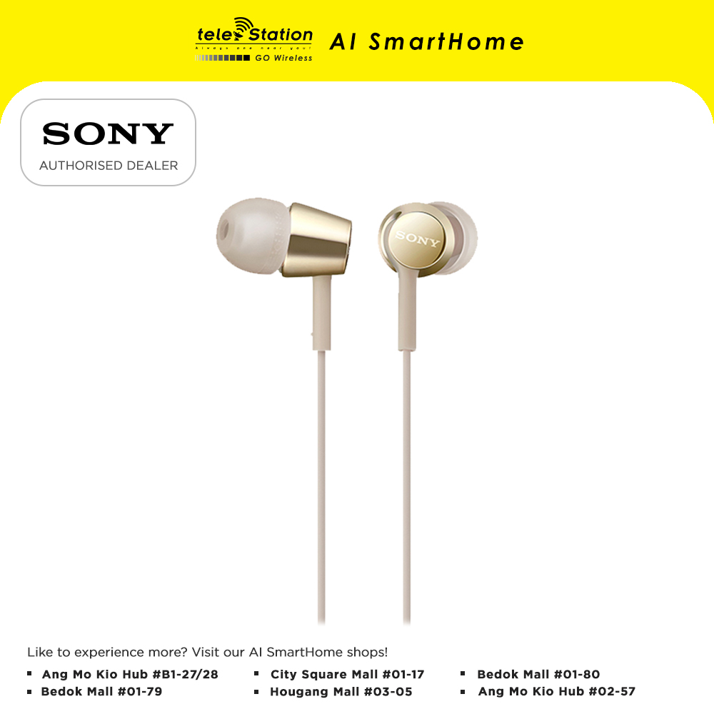 Sony MDR-EX155AP | 1 Year Local Warranty