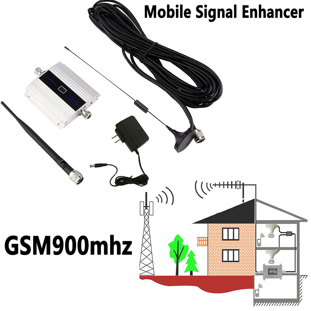 GSM 900Mhz 2G/3G/4G Signal Booster Repeater Amplifier Antenna Signal Amplifier Booster For Cell Phone Mobile phone Smartphone