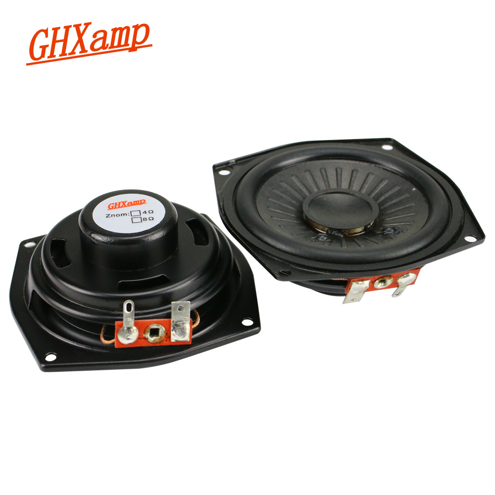 GHXAMP 2.75 inch Full Range Speaker 16ohm 12W Neodymium Waterproof Speaker DIY 70MM Ultra-thin Flat Loudspeaker 2pcs