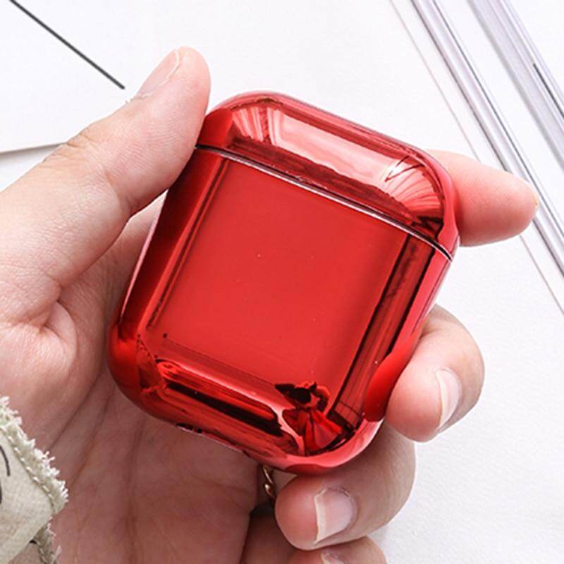 PC Earphone Case For Airpods 2 Air pods Transparent Color Hard PC Cases For AirPods 1/2 Case Protective Cover Wireless Earphone Case
