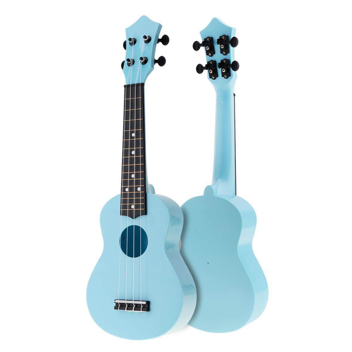SLADE 21 Inch Full Kits Soprano Ukulele + Picks + Cloth + Strings + Strap +Tuner Set + Bag for Kids / Beginners