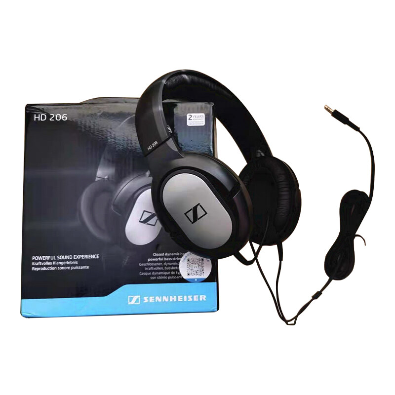 Sennheiser HD 206 Closed-Back Over Ear Headphones HD206