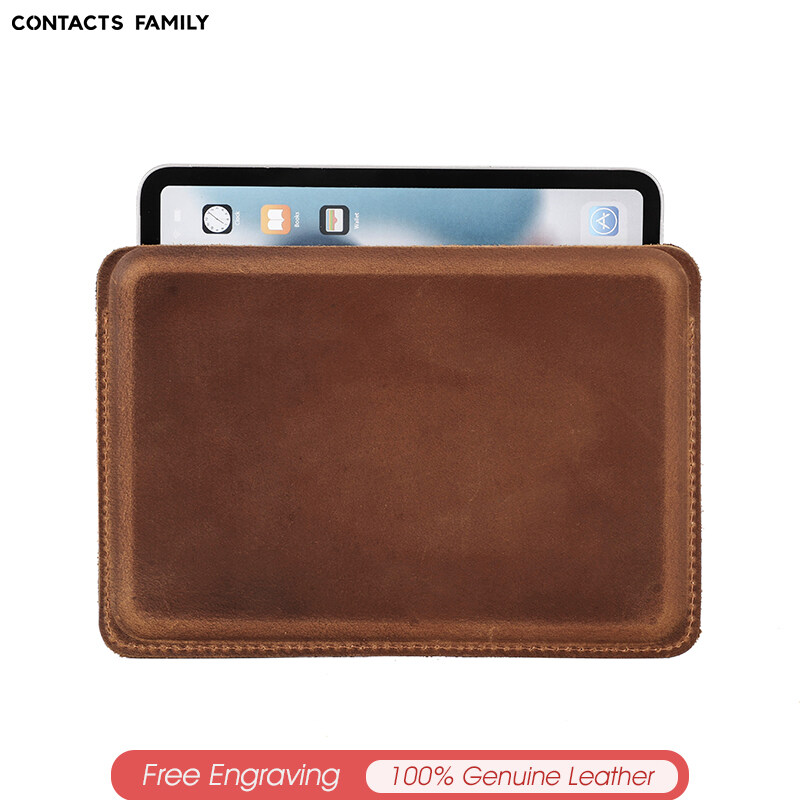 Genuine Leather Cow Leather Sleeve Case for iPad Mini 6th Generation 8.3 inch 2021 Cover for iPad mini 5 4 3 2 1 7.9 inch
