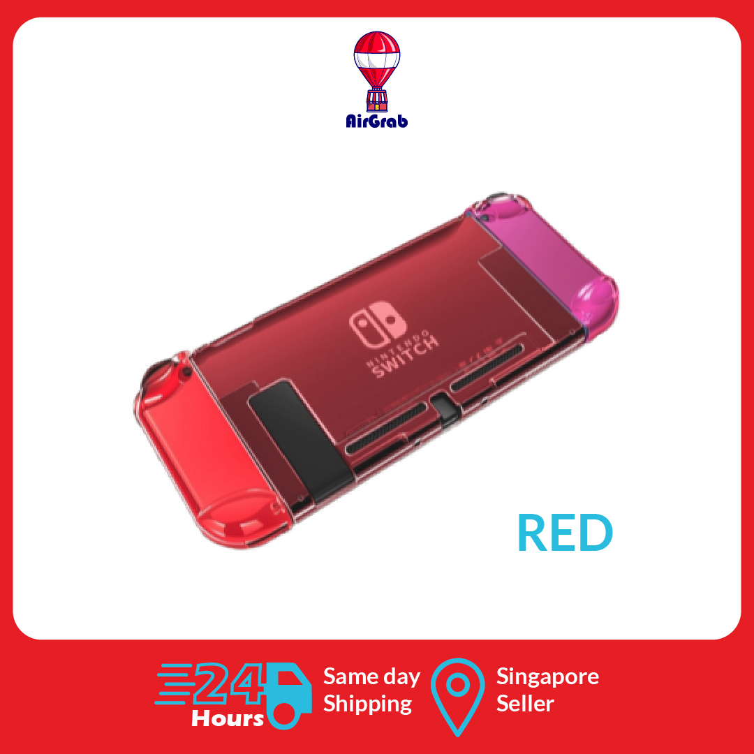 Crystal Case Nintendo Switch Transparent Hard Case Casing [Singapore Seller]