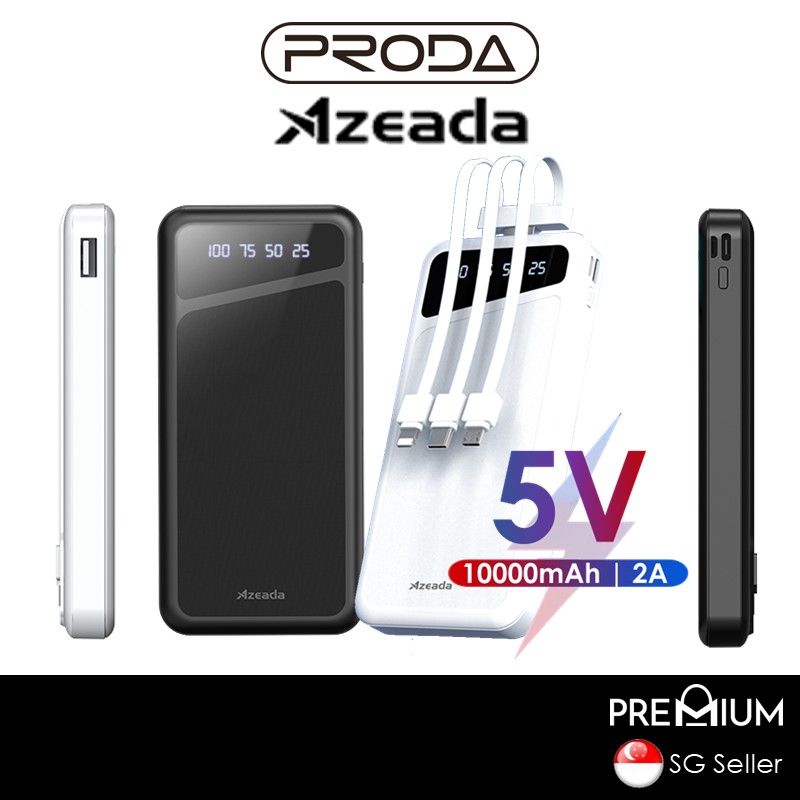 MTech Power REMAX Suji 22.5W 20W Powerbank Fast Charging with Built in Cable 10000mAh 20000 mAh 30000 Power Bank PD for Travel