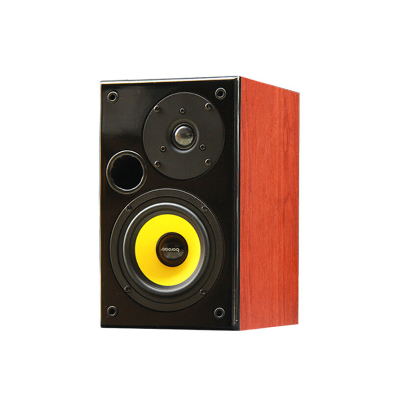 Clearance Special Offer Exported to Denmark 5-Inch Fever HiFi Speaker Vocal Bookshelf Audio Wooden Passive Sound Boxes Tube Amplifier