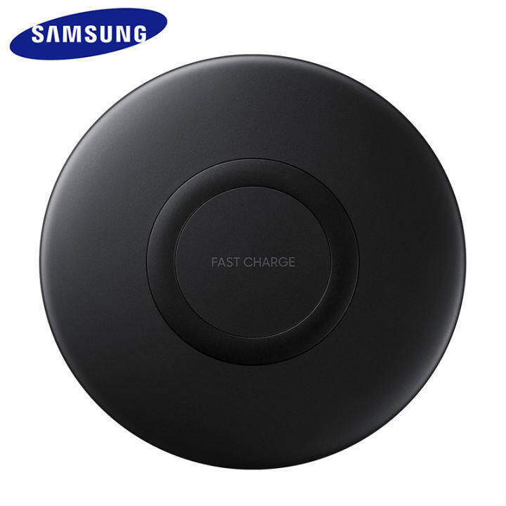 Samsung Wireless Charger Original EP-P1100 10W Qi Smart Fast Charging Adapter with Type C USB Interface For Galaxy S10 S9 S8 Note 10+ 9 iPhone X XR XS 8 Smart Pad