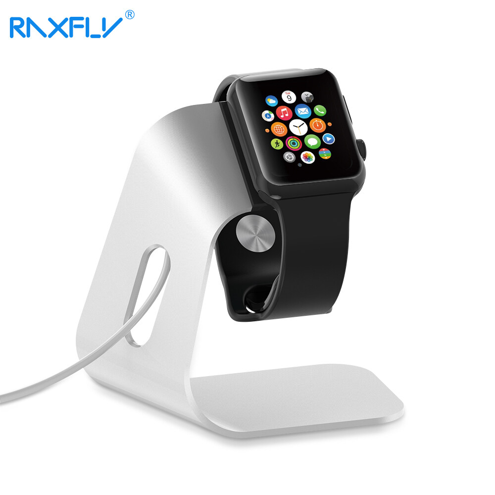RAXFLY Charge Station Stand Holder For Apple Watch Band 42mm 38mm 44mm 40mm Watch Accessories For iWatch Band 4 3 2 1 Smart Watch