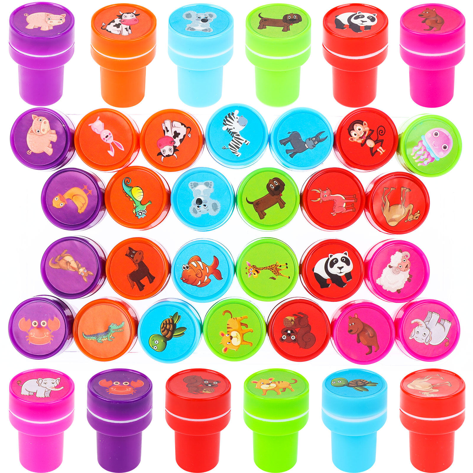 Kada ?Ready Stock?20 PCS Teacher Reward Stamps, Motivational Stamps Rubber Self Inking Stamp