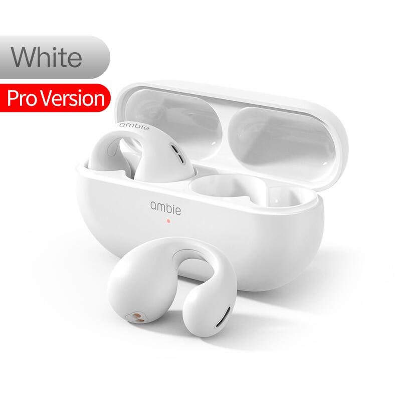 Ambie Same Style Bone Conduction Earring True Wireless Bluetooth Earphones Ear Clip Headset TWS Sports Earbuds Sound Earcuffs