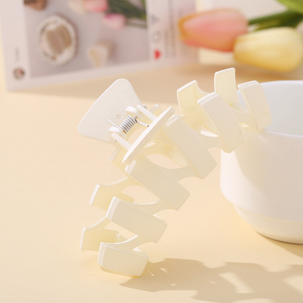 FINE TOO Ins Retro Wave Large Claws Clips Korean Hairpin Women Fashion Hair Accessories