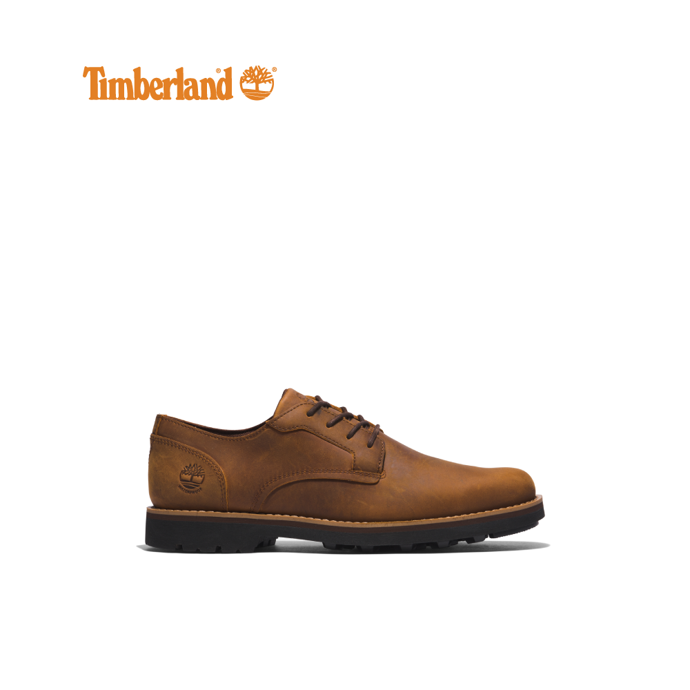 Timberland Men's Crestfield Waterproof Oxford Shoes Rust Full Grain Wide