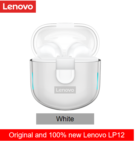Lenovo LP12 Microphone Speaker Wireless Headphones Bluetooth Earphones Waterproof Headsets Reduce Noise HiFi Music Earbuds