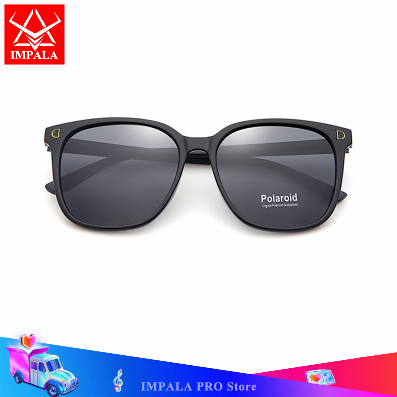 IMPALA PG1650W Fashion Korean Style Polarized Sunglasses For Men and Women Original Brand Sun Glasses Polarized Lens Driving Fishing Men's Sunglasses Women's Sunglasses
