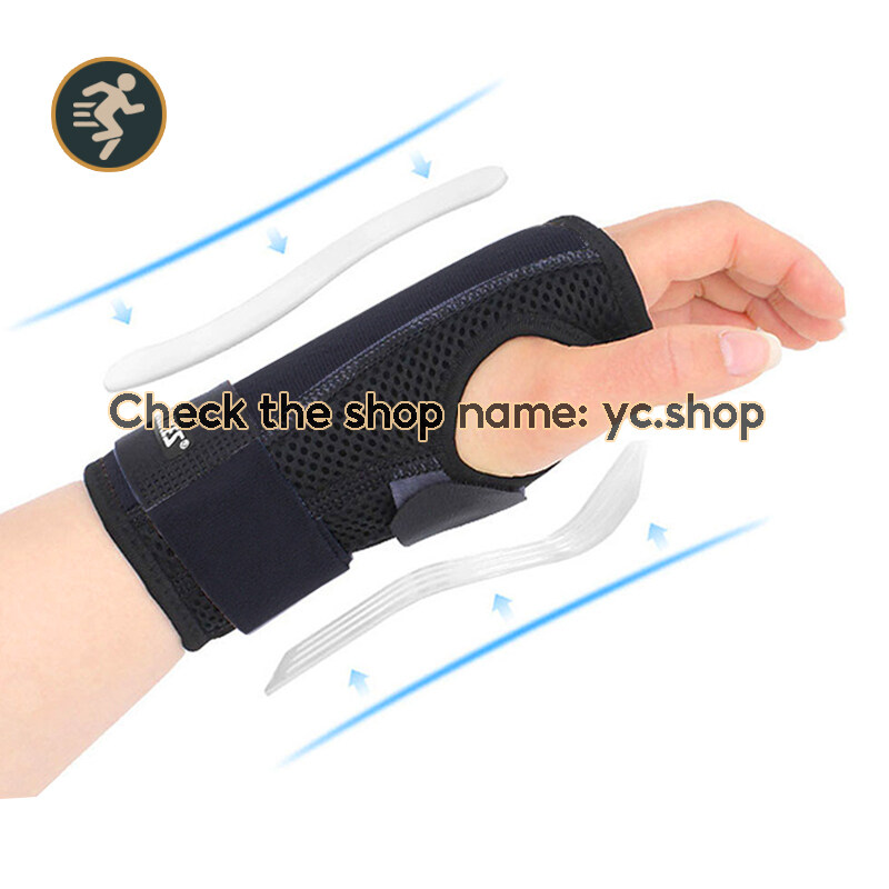 1 Pcs Wrist support Brace Hand Wrist Supports palm protection Double-layer splint Wrist Fitted Stabilizer Splint Carpal Tunnel Relieves carpal tunnel syndrome Palmar fractures Surgery recovery Wrist p
