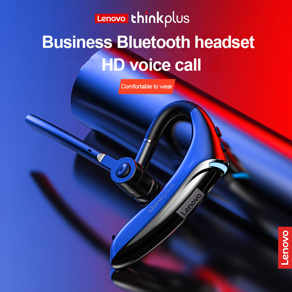 Lenovo BH4 Wireless Earbud Bluetooth 5.0 Headset Mini Stereo Sport Earphone Business Invisible Headphone Noise Canceling Earpiece with Microphone Free Case Box for Sports Office Driver