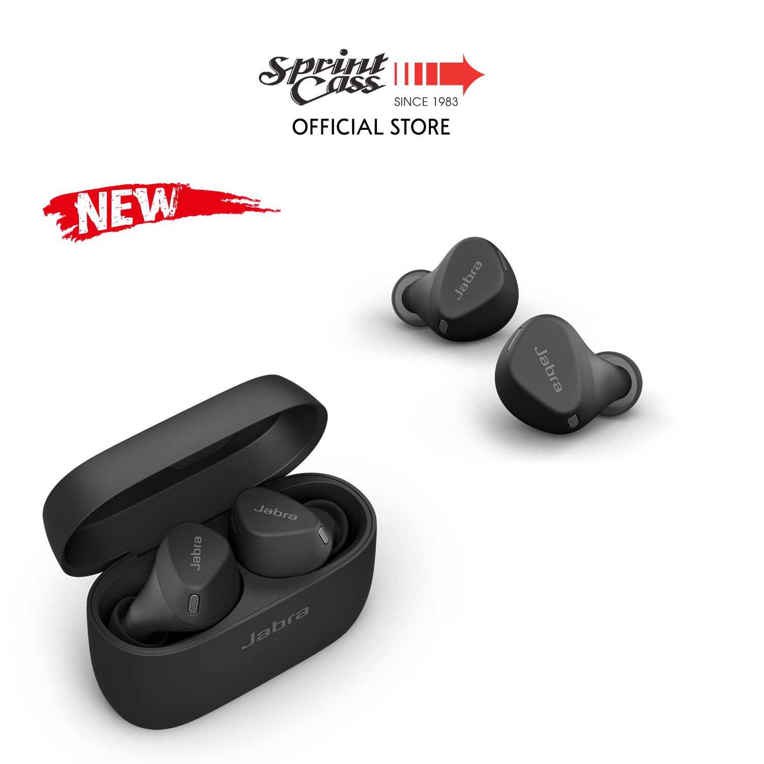 (NEXT DAY DELIVERY) Jabra Elite 4 Active Wireless Earbuds