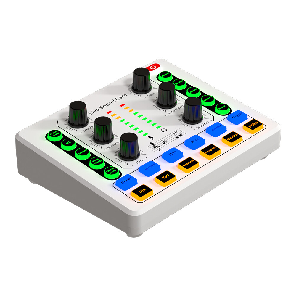 ENRIC M8 External Live Broadcast Equipment Full Set of Sound Card Mobile Phone Singing Live Broadcast Dedicated Computer Universal