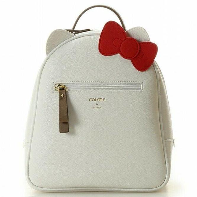 Colors & chouette ( Formerly Jennifer Sky ) X Hello Kitty pebbled faux leather mini backpack