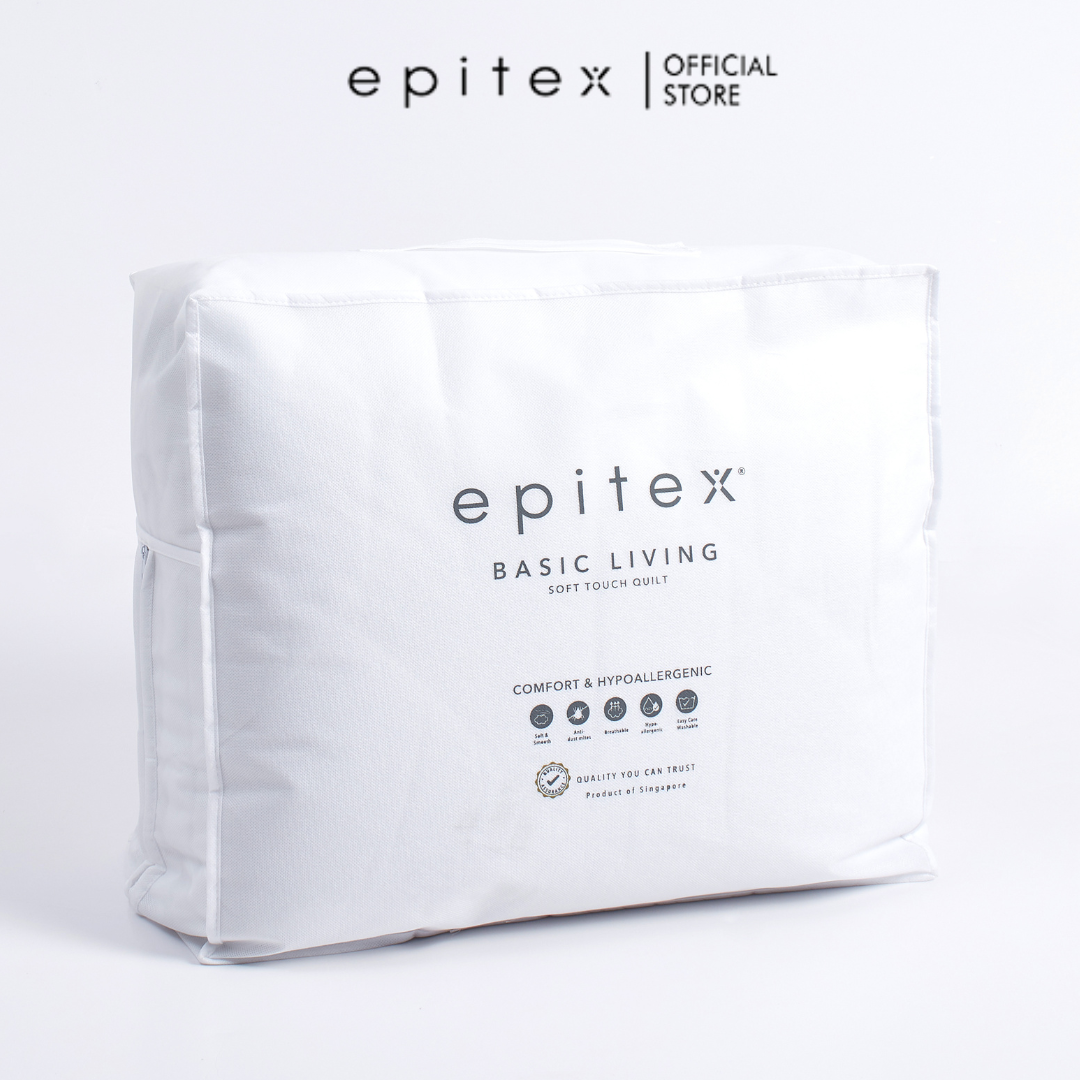Epitex Basic Living Quilt - Duvet - Bedding Quilt - Soft - Anti Bacterial - Anti Dust Mite