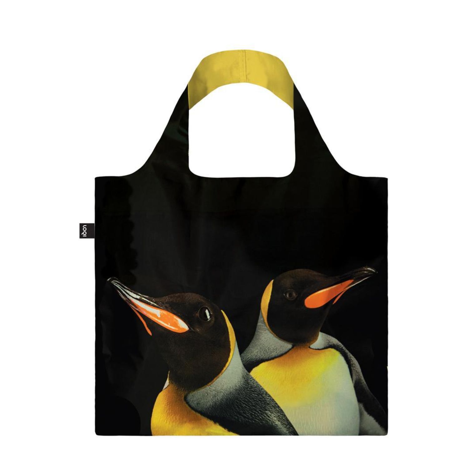 LOQI ARTIST Foldable Tote Bag - NAT GEO -  King Penguins