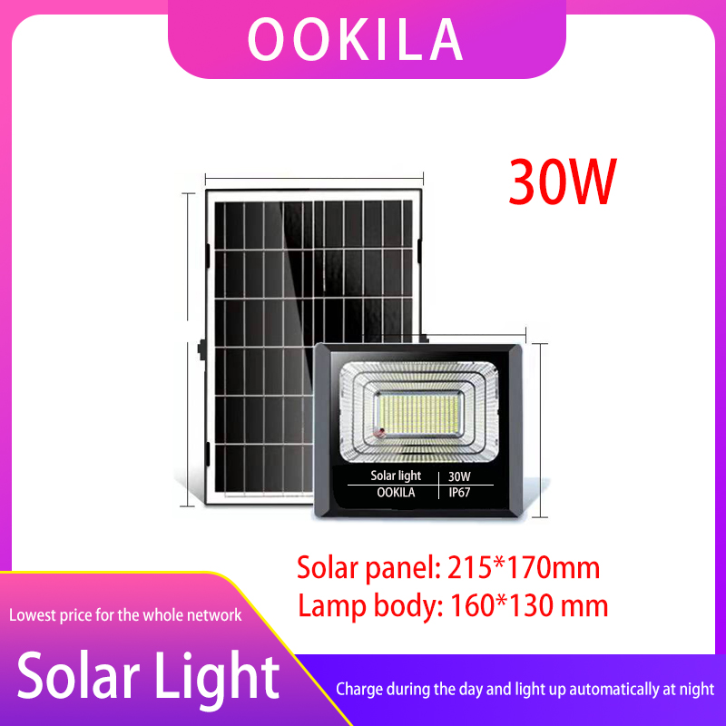 OOKILA Solar Light Outdoor Garden Light LED Spot Light Lawn Light Balcony Light IP67 Waterproof Safety Auto On/Off For Garden Yard Path (5 Years Warranty / Same Day Shipment)