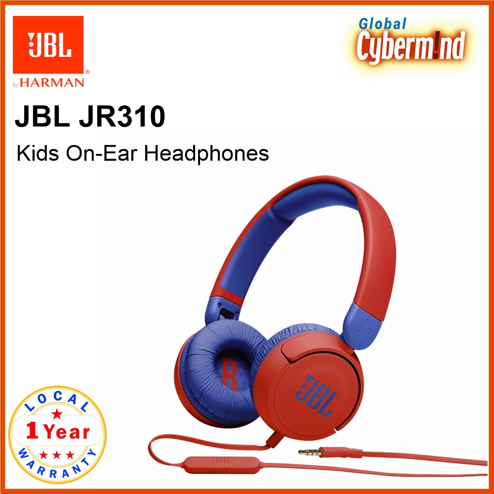 JBL JR310 Kids On-Ear Headphones (Brought to you by Global Cybermind)