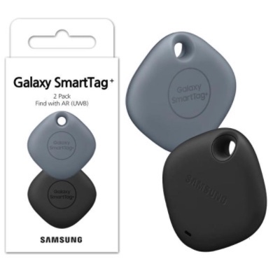 Samsung Galaxy Smart Tag Plus Black, Blue EI-T7300 Location Tracker / Galaxy Smart Tag Black, Oatmeal EI-T5300 Location Tracker