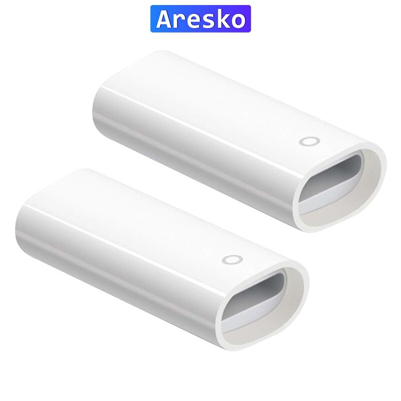 Aresko Charging Adapter For Apple Pencil Wireless Charging Case Pen Holder Case Storage Case Portable Hard Cover Apple Pencil Accessories