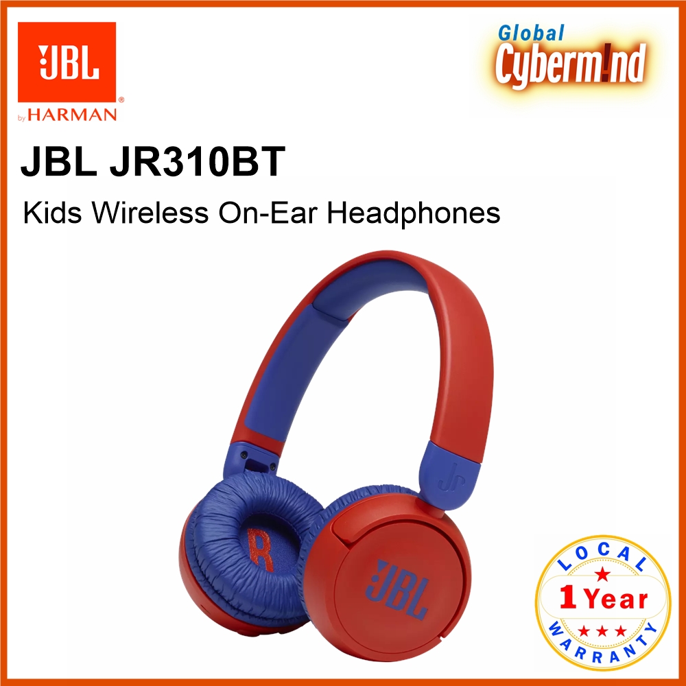 JBL JR310BT Kids Wireless On-Ear Headphones (Brought to you by Global Cybermind)