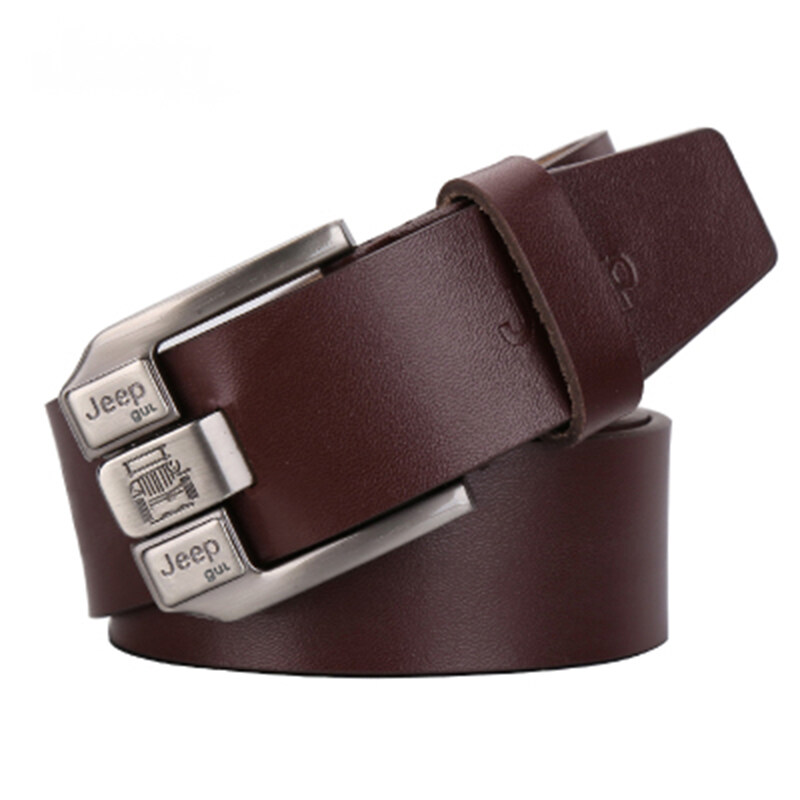 LEGILIMENS MEN Creator Alloy Pin Buckle Belt For Men Business Men casual genuine leather Belt Fancy Vintage Jean Cintos Belts classice strap