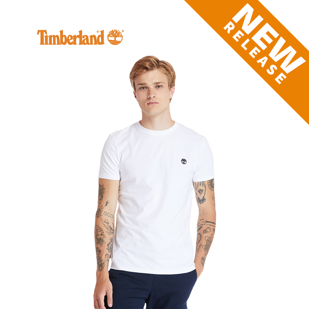 Timberland All Gender Dunstan River Short-Sleeve Slim Crew T-Shirt