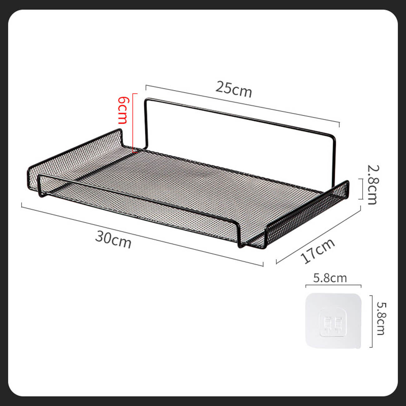 Homenhome Router Holder Hollow Design Router Shelf DVR XBOX Holder