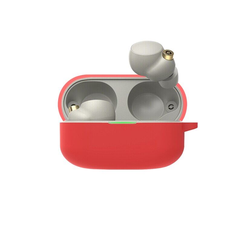 (Only Case) BLUESN Soft Silicone Case For Sony WF-1000XM4 Protective Cover Charging Box Shell For WF 1000XM4 Wireless Headphones Protector Shell